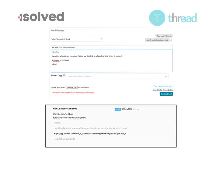 Thread Isolved Login isolved Release 12.5 - March 20th, 2026