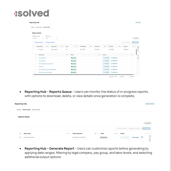 Isolved Direct Form isolved Release 12.6 - April 3rd, 2026